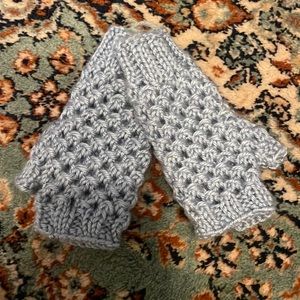 Hand-Knit Fingerless Gloves